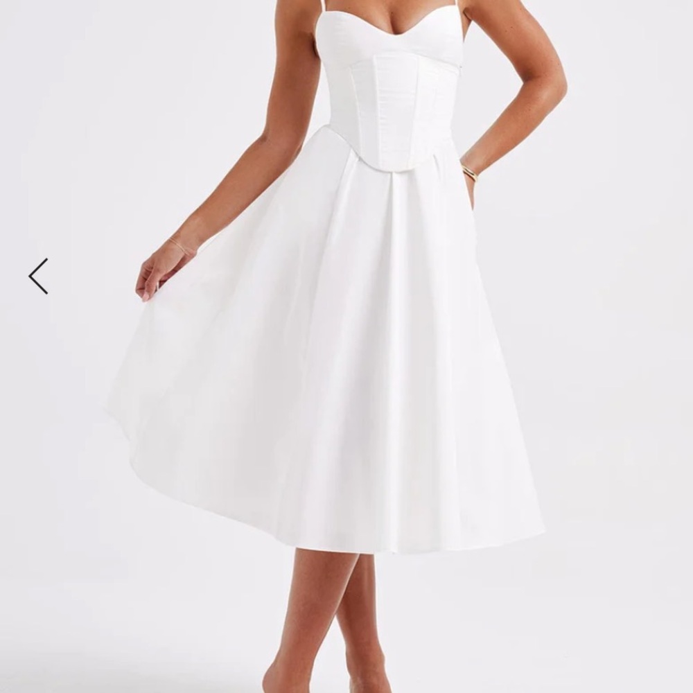 BabyBoo Mariella Midi Dress - Ivory
